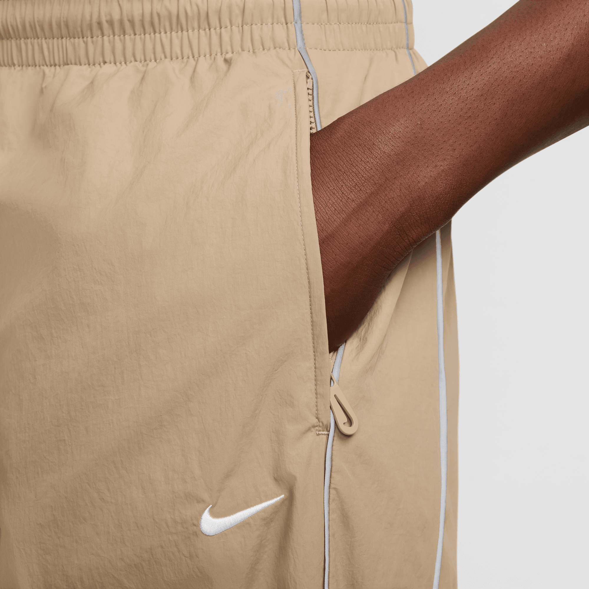 Nike Khaki Solo Swoosh Track Pants