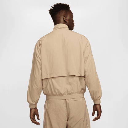 Nike Khaki Solo Swoosh Woven Track Jacket