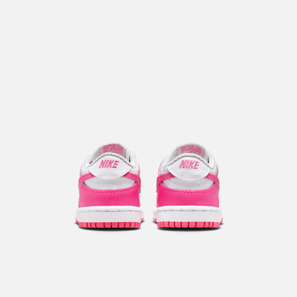 Nike Kids' Dunk Low Laser Fuchsia (TD)