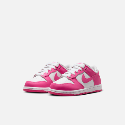 Nike Kids' Dunk Low Laser Fuchsia (PS)