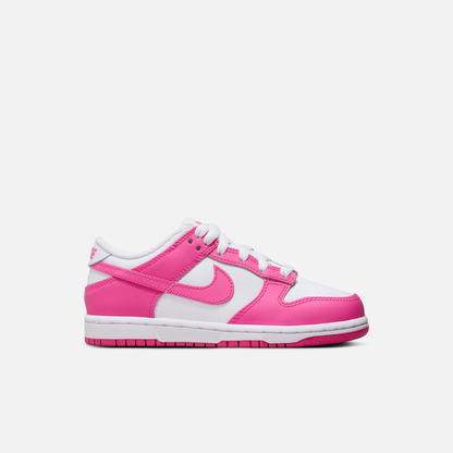 Nike Kids' Dunk Low Laser Fuchsia (PS)