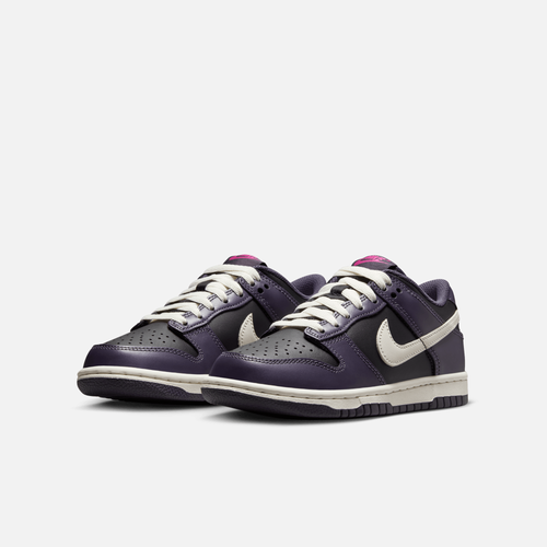 Nike Big Kids' Dunk Low Dark Raisin (GS) – Puffer Reds