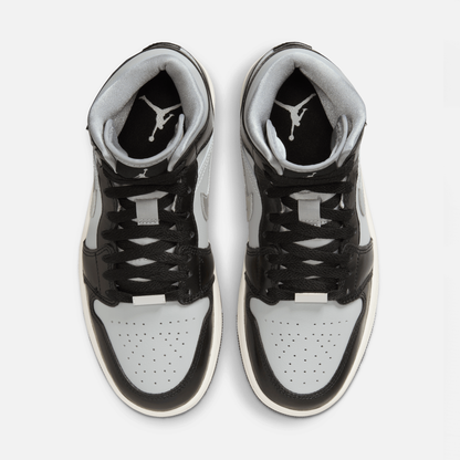 Air Jordan Women's 1 Mid SE Black Chrome