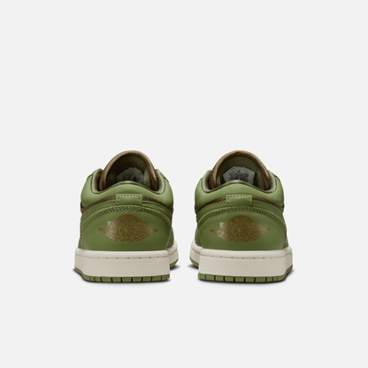 Air Jordan Women's 1 Low Brown Kelp Sky J Olive