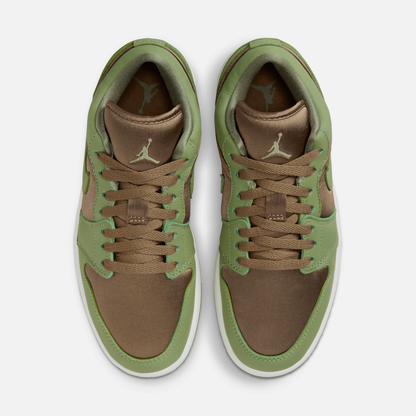 Air Jordan Women's 1 Low Brown Kelp Sky J Olive