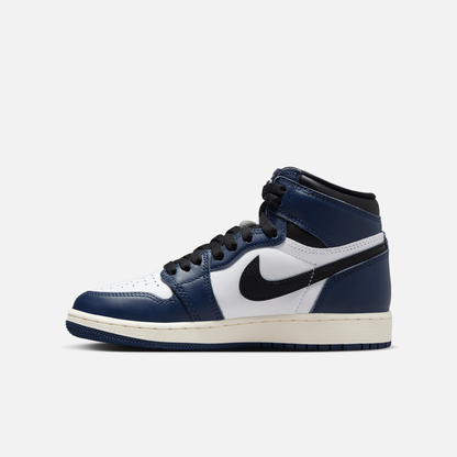 Air Jordan Big Kids' 1 High OG Midnight Navy (GS)