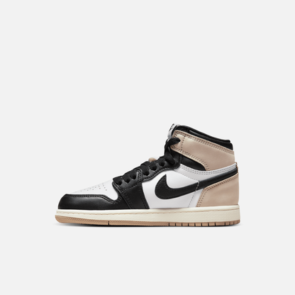 Air Jordan Kids' 1 Retro High OG Latte (PS)