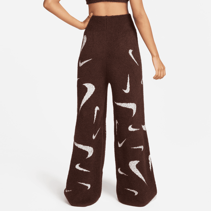 Nike Sportswear Phoenix Cozy Bouclé Women's Earth Brown Pants