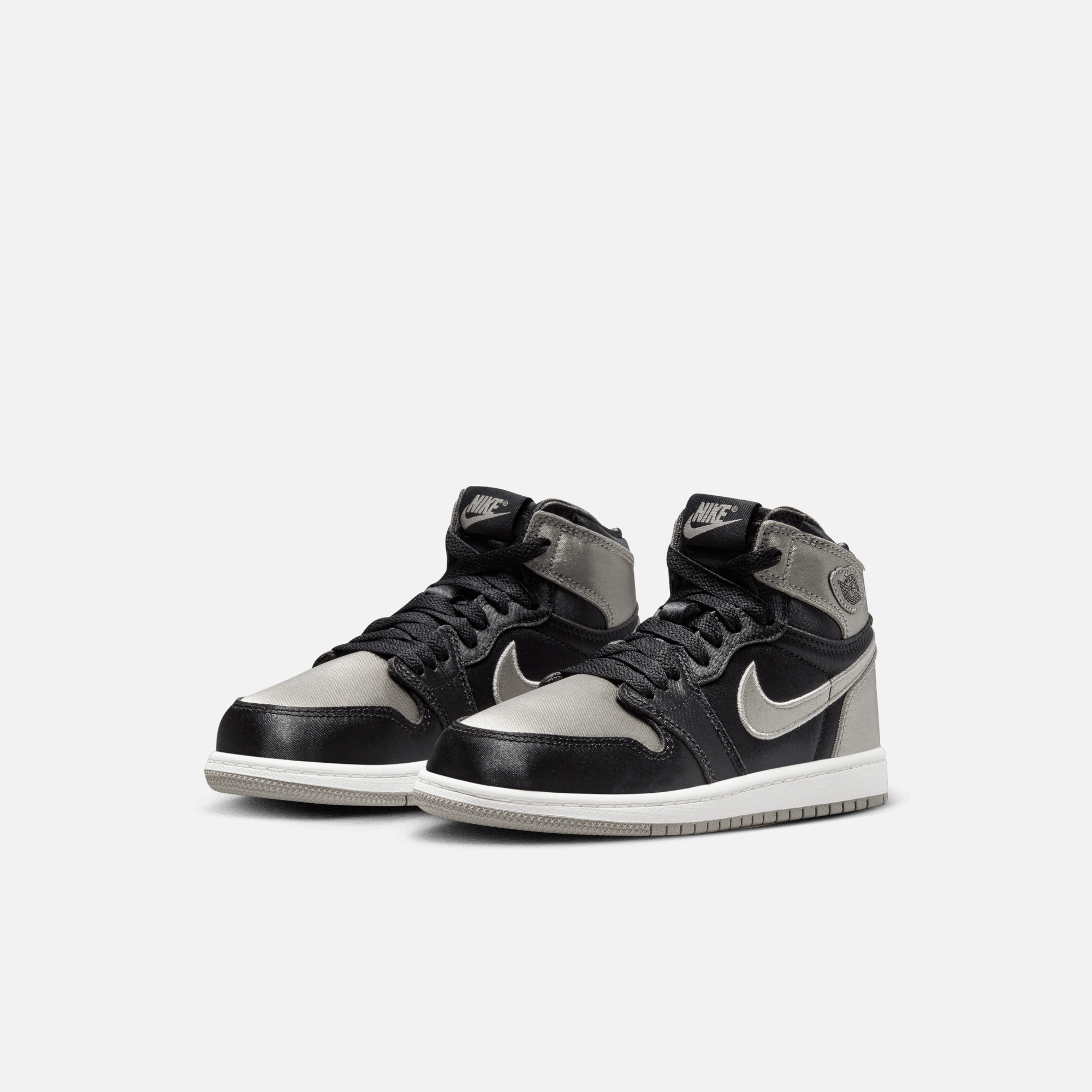 Air Jordan Kids' 1 Retro High OG Satin Shadow (PS)