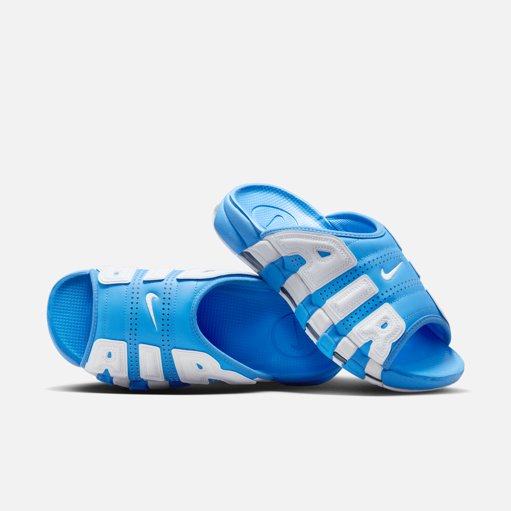 Nike Air More Uptempo Slides University Blue – Puffer Reds