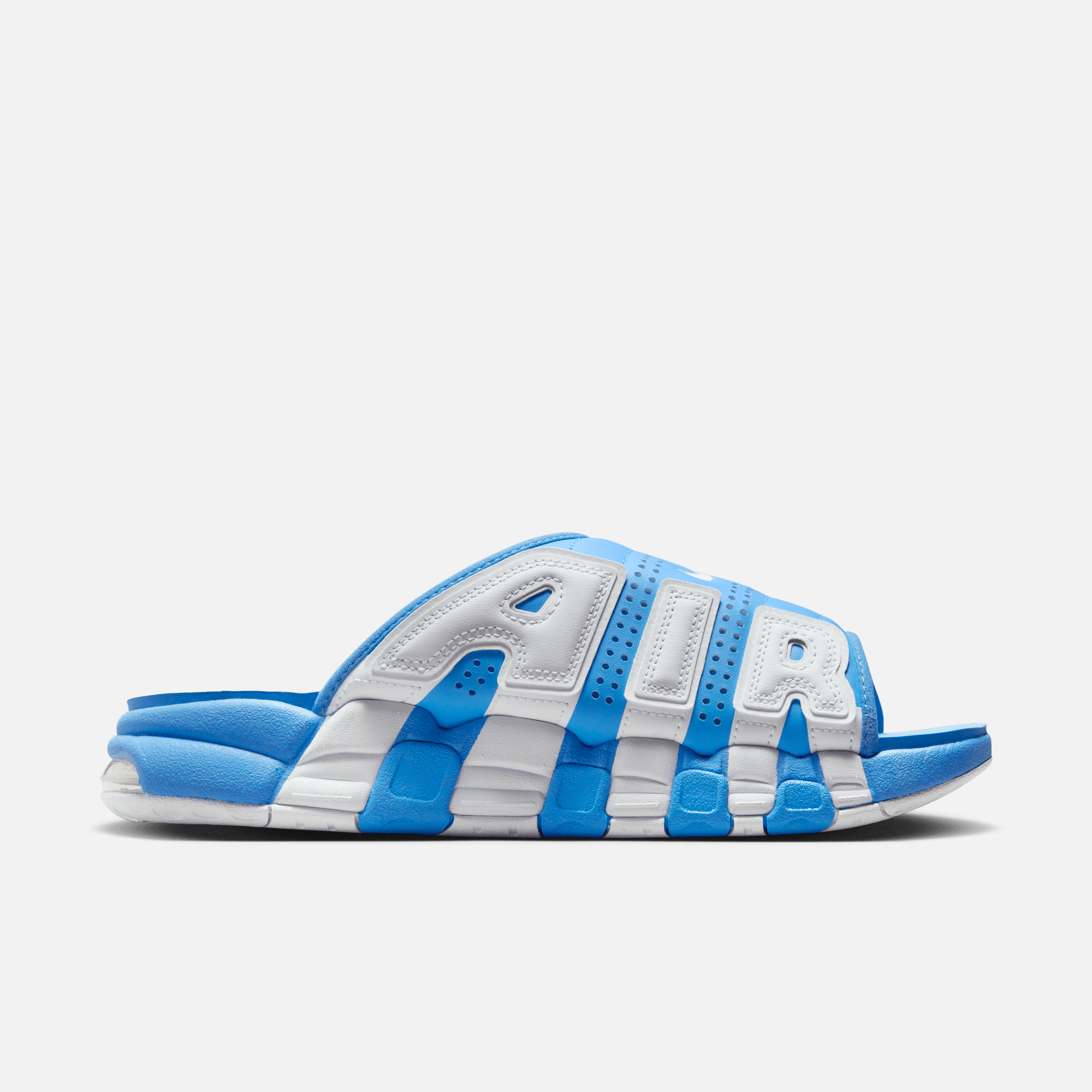 Nike Air More Uptempo Slides University Blue