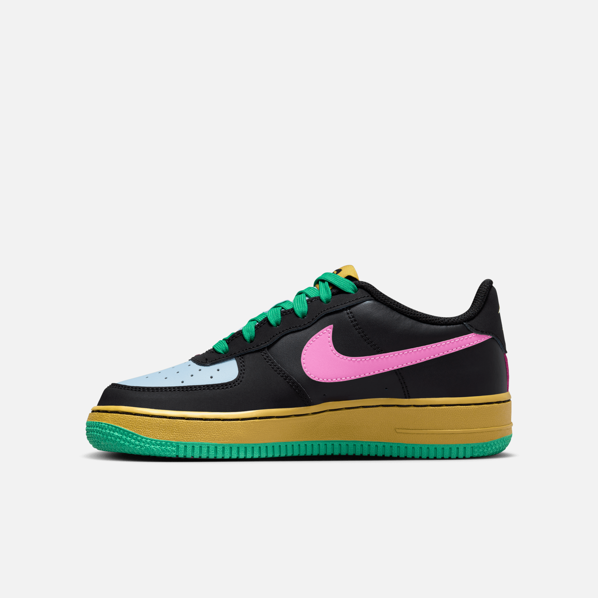 Nike Big Kids' Air Force 1 Low 'Multi Color Layers' (GS)