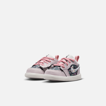 Air Jordan Kids' 1 Low Alt SE Canvas Floral (TD)