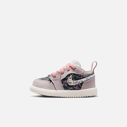 Air Jordan Kids' 1 Low Alt SE Canvas Floral (TD)