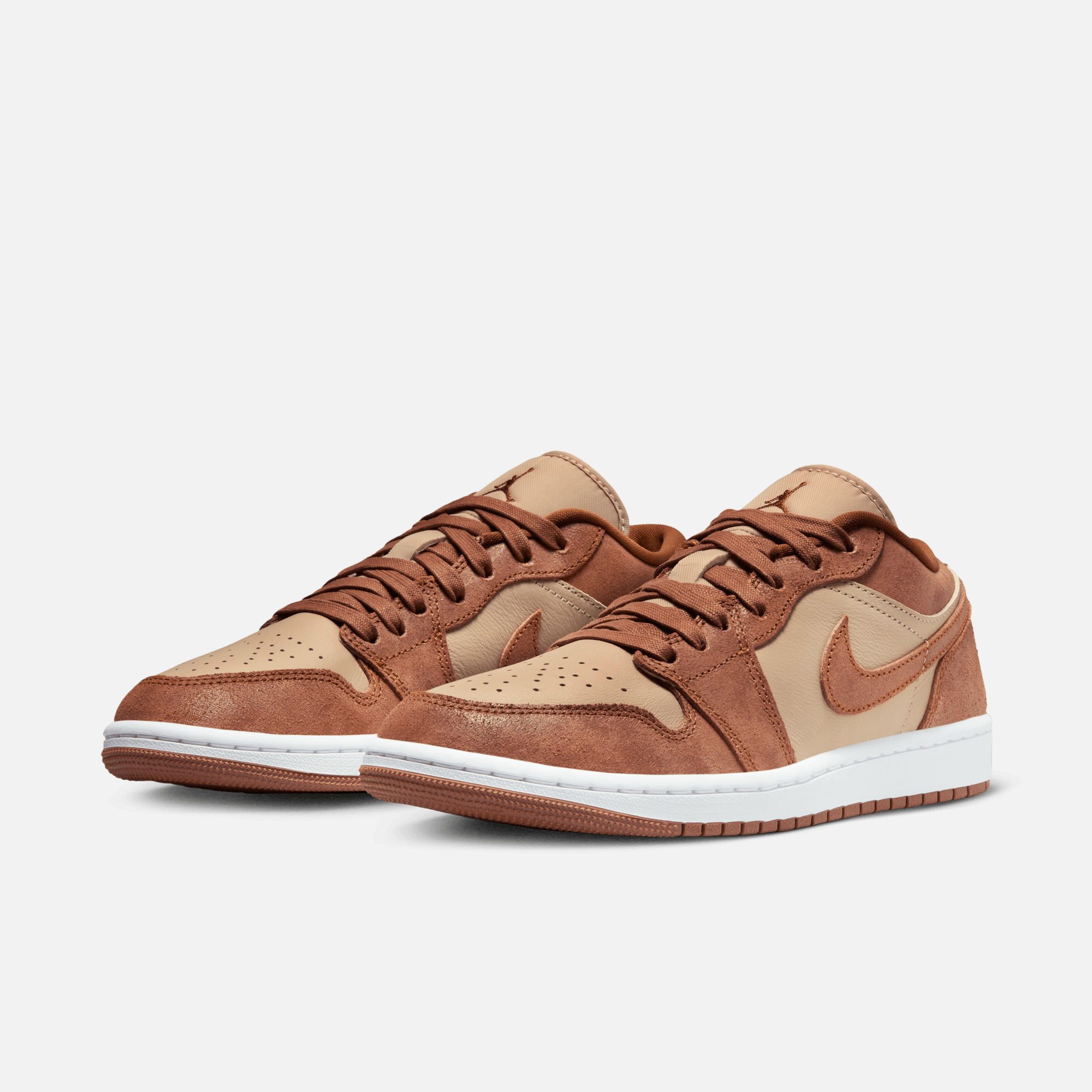 Air Jordan Women's 1 Low SE Legend Medium Brown – Puffer Reds Air Jordan Women's 1 Low SE Legend Medium Brown – Puffer Reds