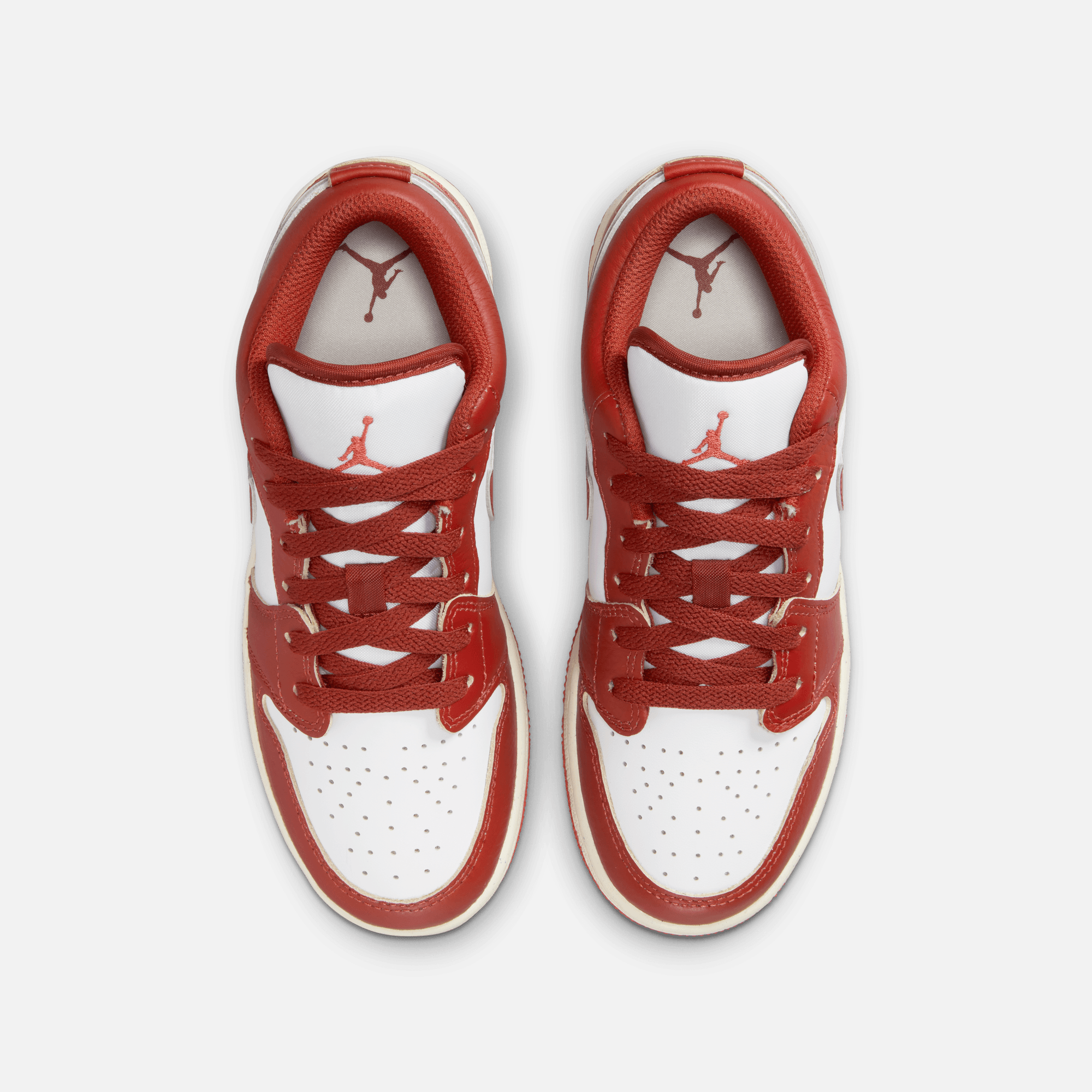 Nike Big Kids' Jordan 1 Low SE Dune Red (GS)