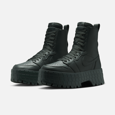 Air Jordan Women's 1 Brooklyn Dark Spruce Green – Puffer Reds