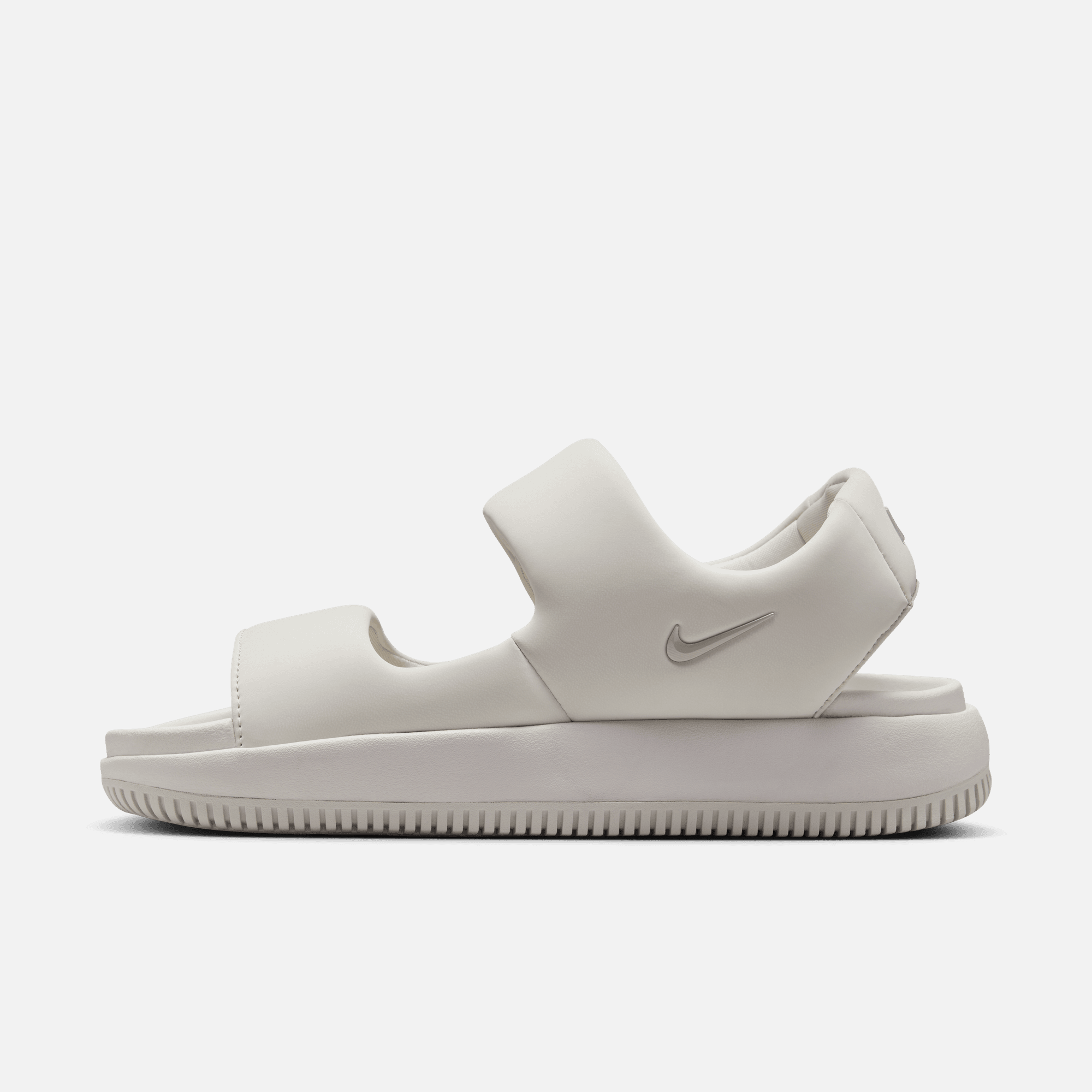 Nike Womens Calm Sandal Light Bone – Puffer Reds Nike Womens Calm Sandal Light Bone – Puffer Reds