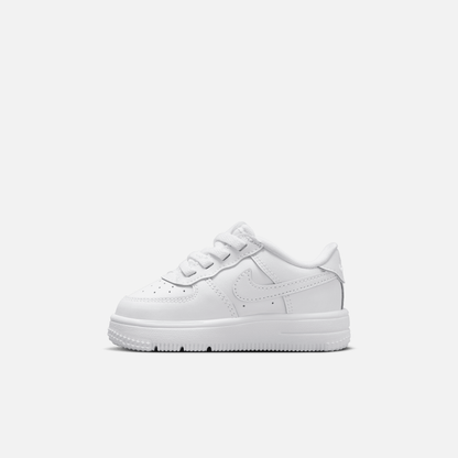 Nike Kids' Air Force 1 Low Easyon White (TD)