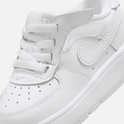 Nike Kids' Air Force 1 Low Easyon White (TD)