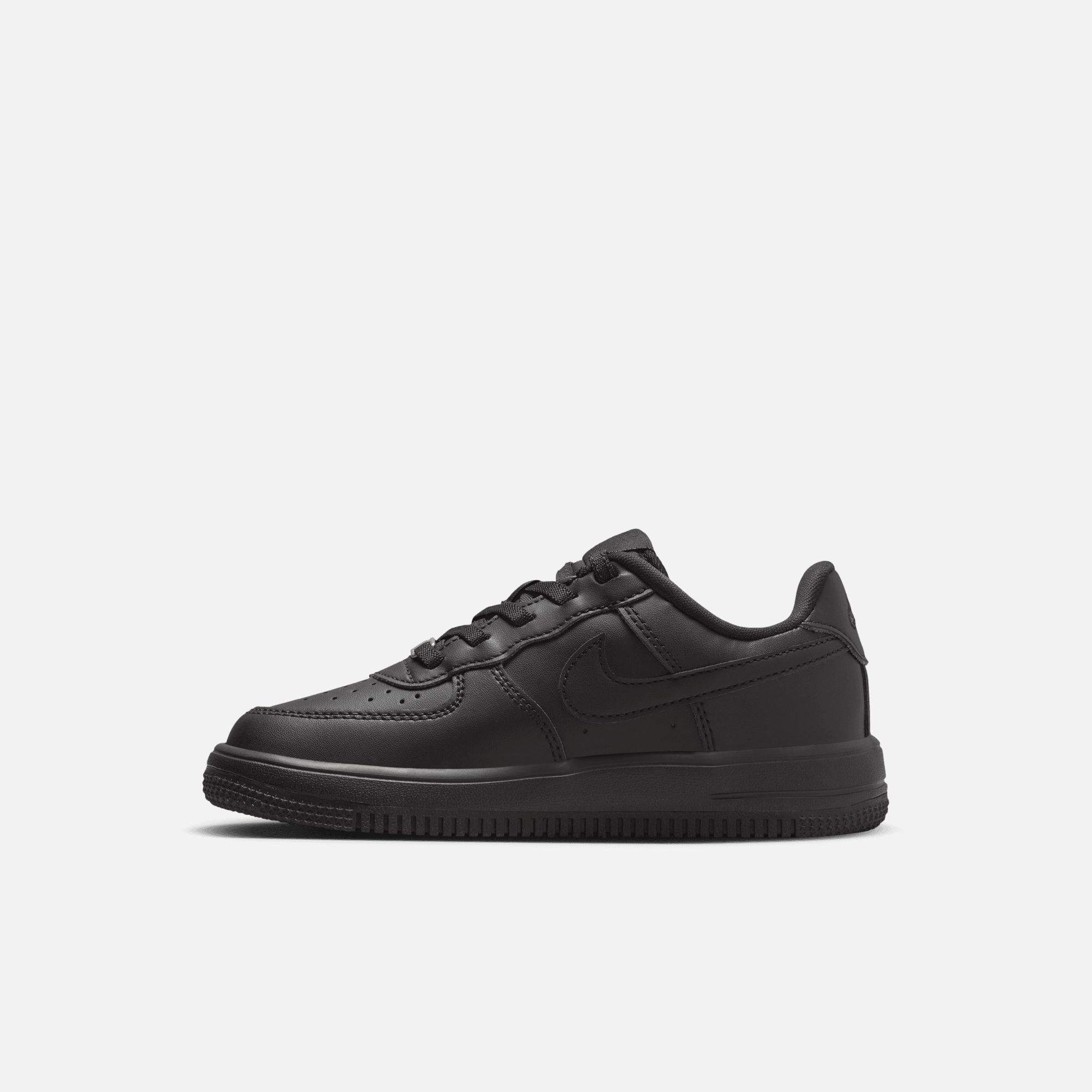 Nike Kids' Air Force 1 Low Easyon Black (PS)