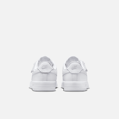 Nike Kids' Air Force 1 Low Easyon White (PS)