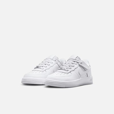 Nike Kids' Air Force 1 Low Easyon White (PS)
