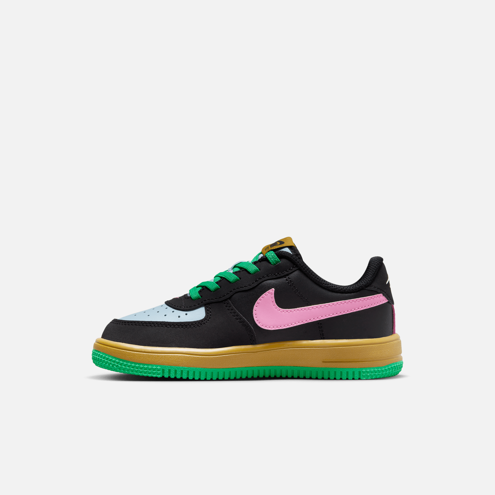 Nike Kids' Air Force 1 Low Easyon LV8 2 Multi Color Layers (PS)