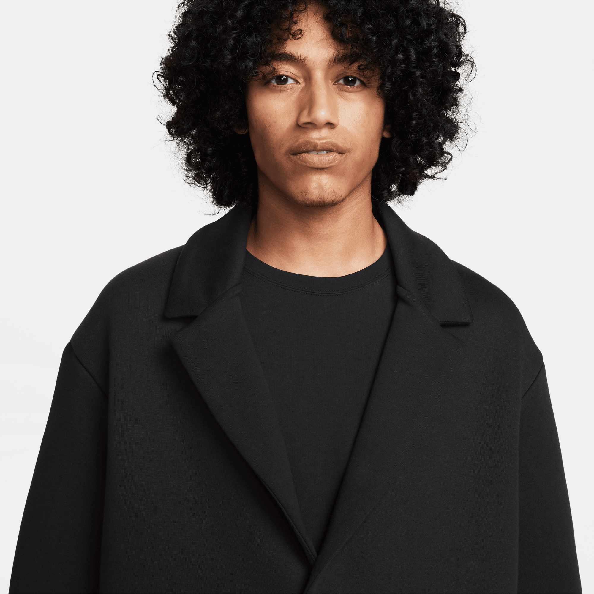 Nike Sportswear Tech Fleece Reimagined Black Trench Coat