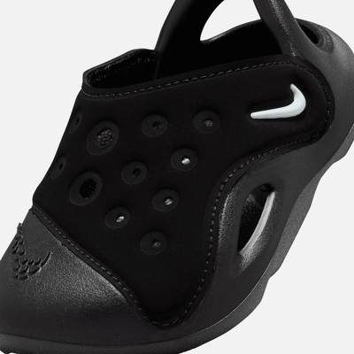 Nike Kids' Black Aqua Swoosh (TD)