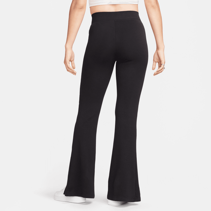 Nike Air Women's Black High-Waisted Full-Length Split-Hem Leggings