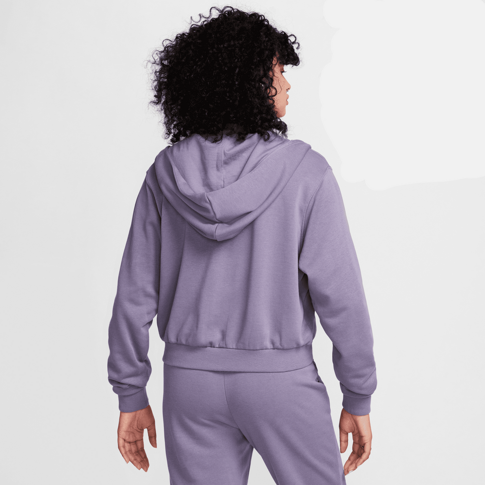 Nike Women's Sportswear Purple Chill Terry Full-Zip Hoodie