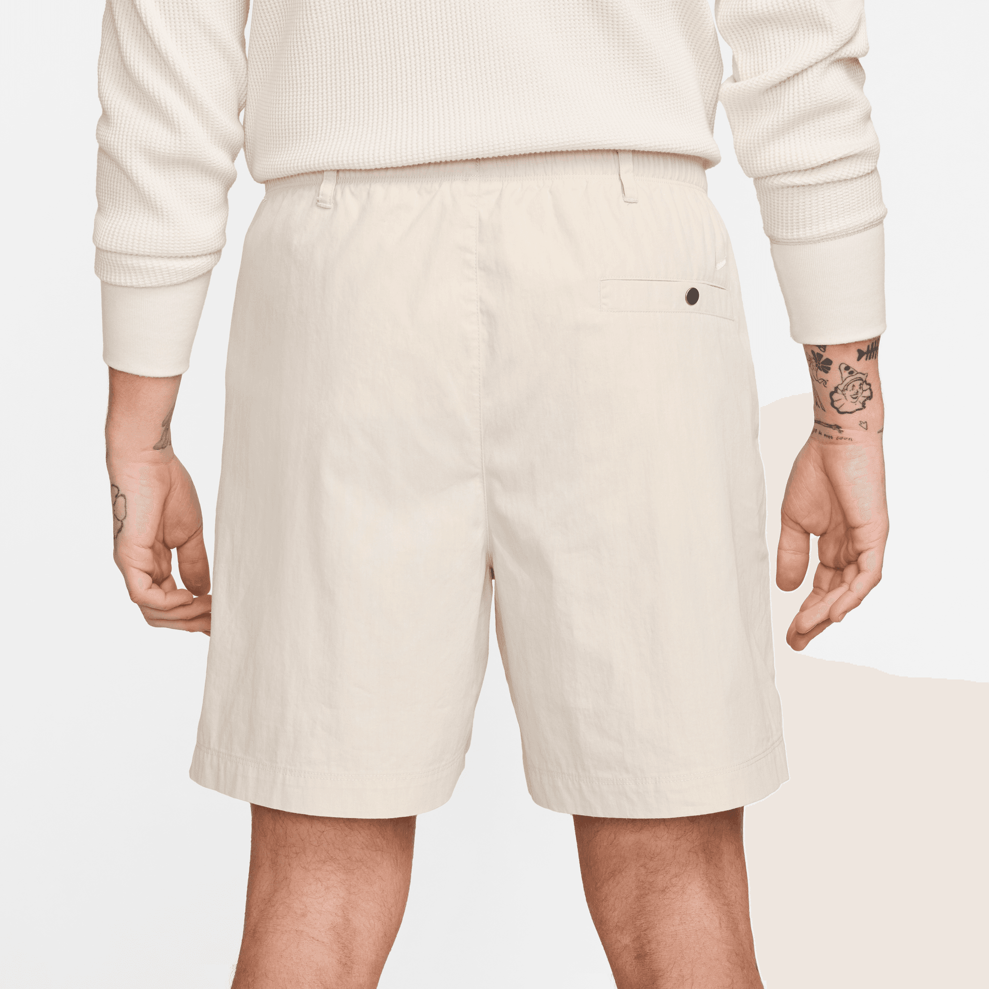 Nike Life Light Brown Camp Shorts