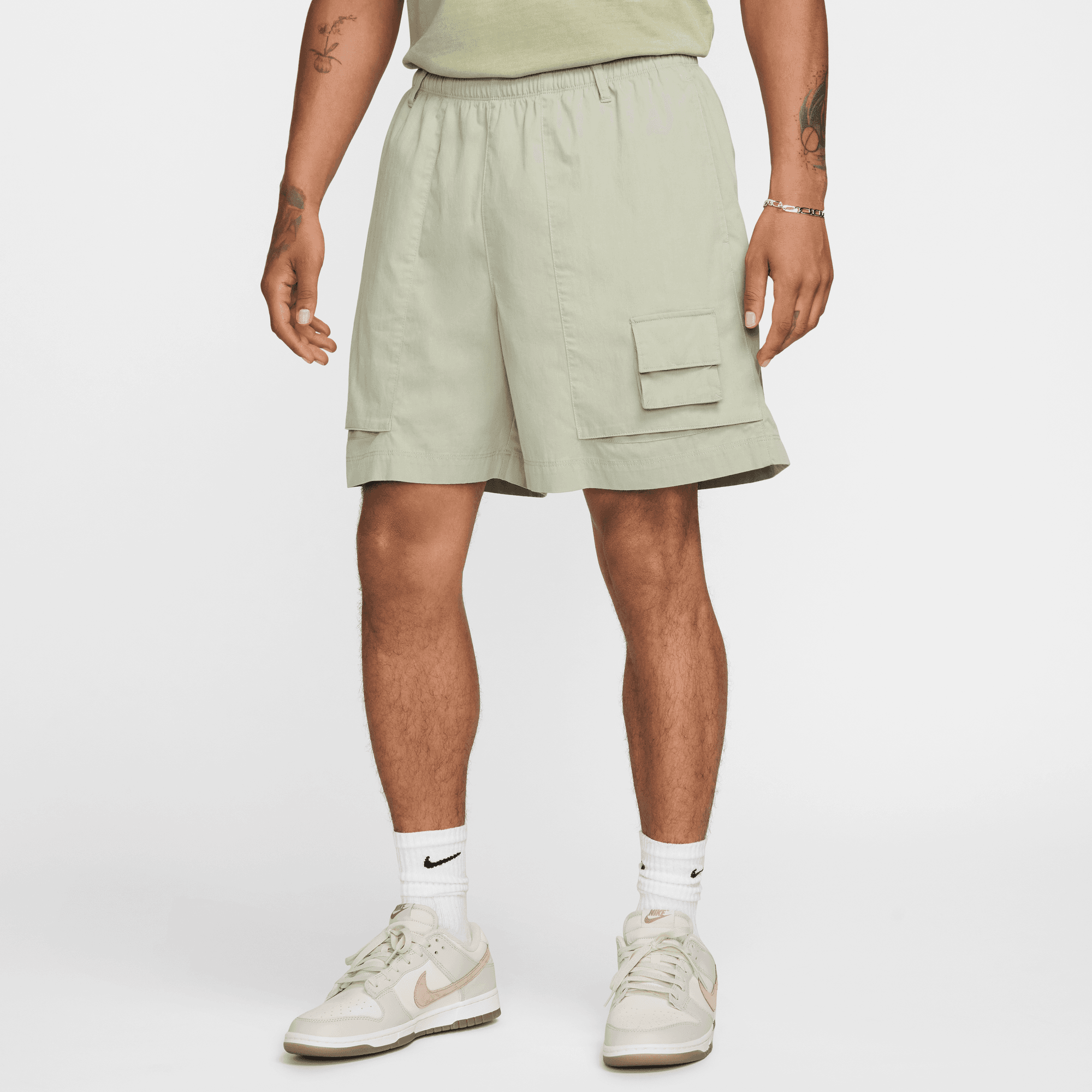 Nike Life Green Camp Shorts