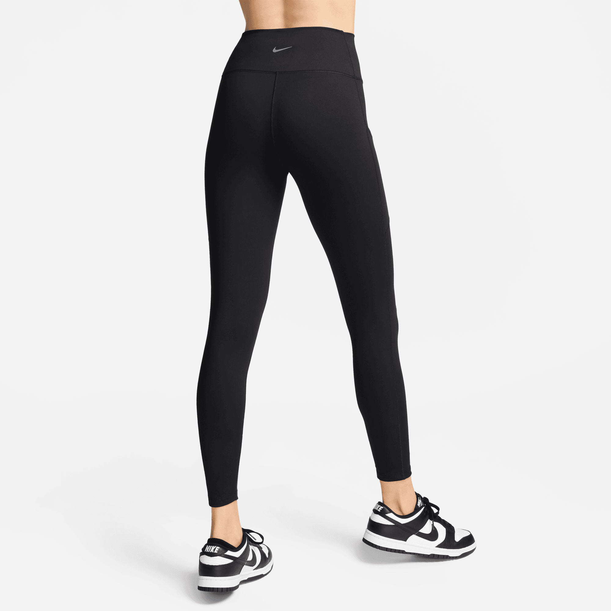 Nike One Women's High Waisted 7/8 Black Leggings