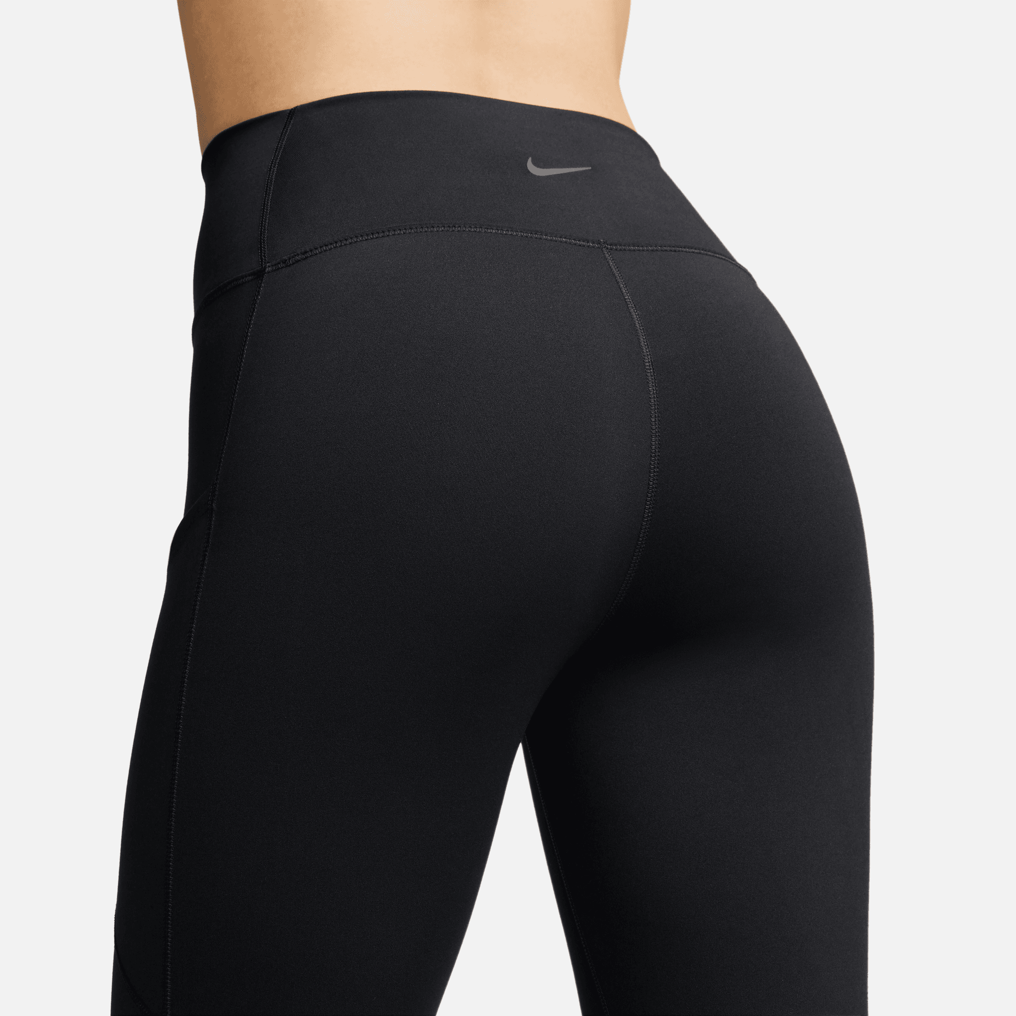 Nike One Women's High Waisted 7/8 Black Leggings