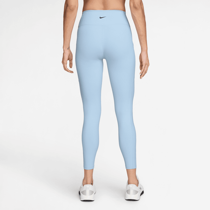 Nike One Women's High Waisted 7/8 Blue Leggings
