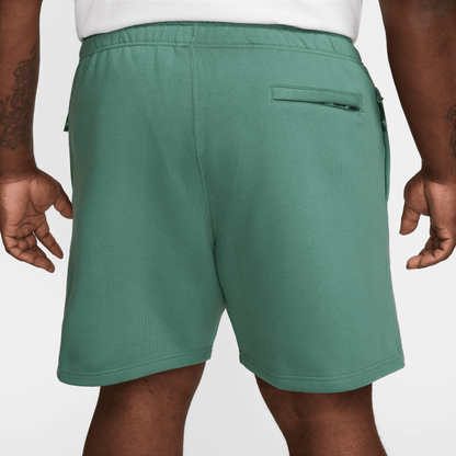 Nike Solo Swoosh Green Fleece Shorts