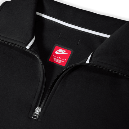 Nike Tech Fleece Reimagined Black 1/2-Zip Sweatshirt