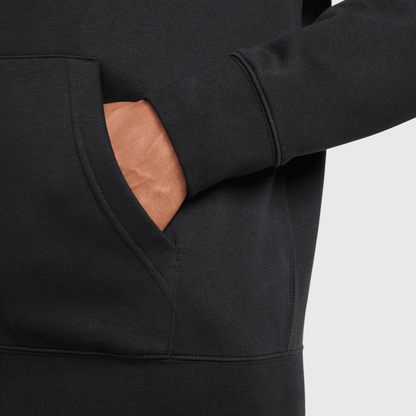 Nike Club Full-Zip Black Hoodie