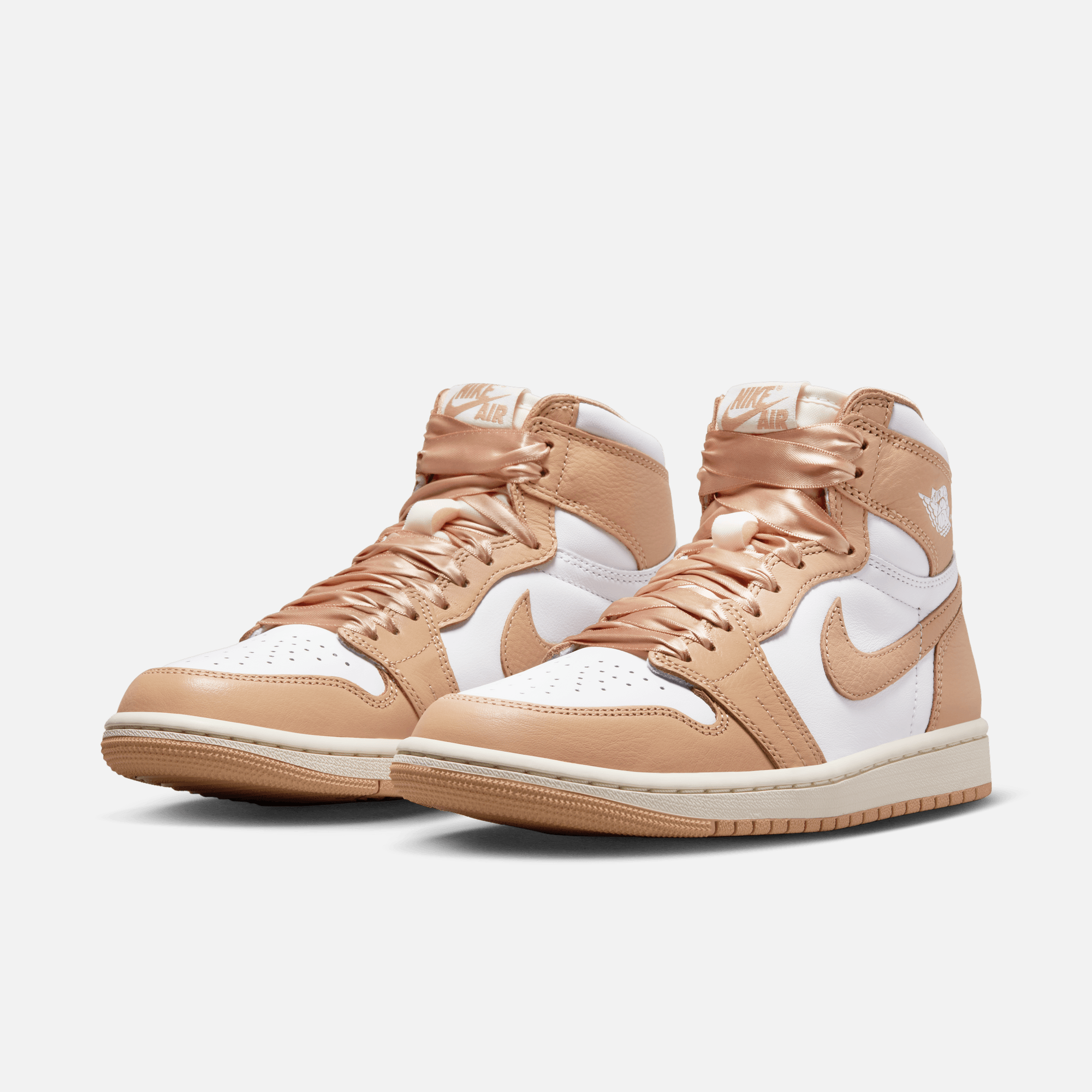 Air Jordan Women's 1 Retro High OG Praline – Puffer Reds