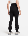 Nike Sportswear Women's High-Waisted Black Slim Zip Tech Fleece Pants