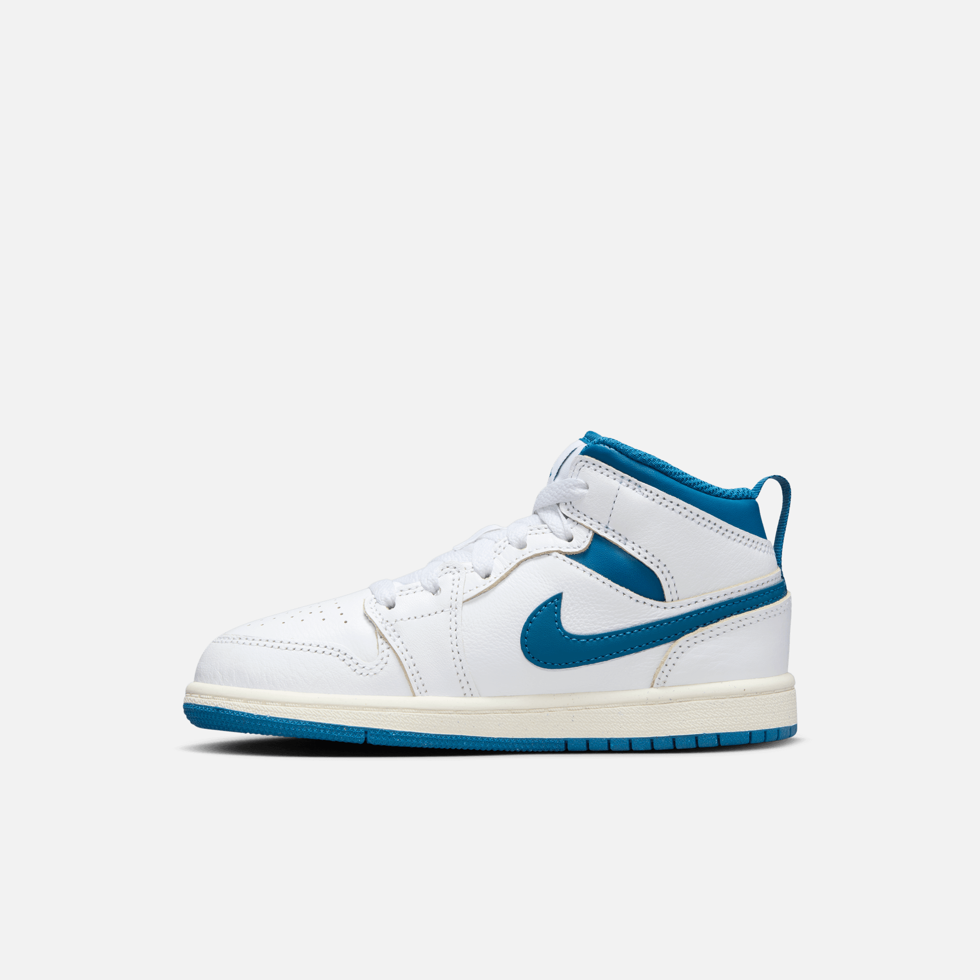 Air Jordan Kids' 1 Mid SE Industrial Blue (PS)