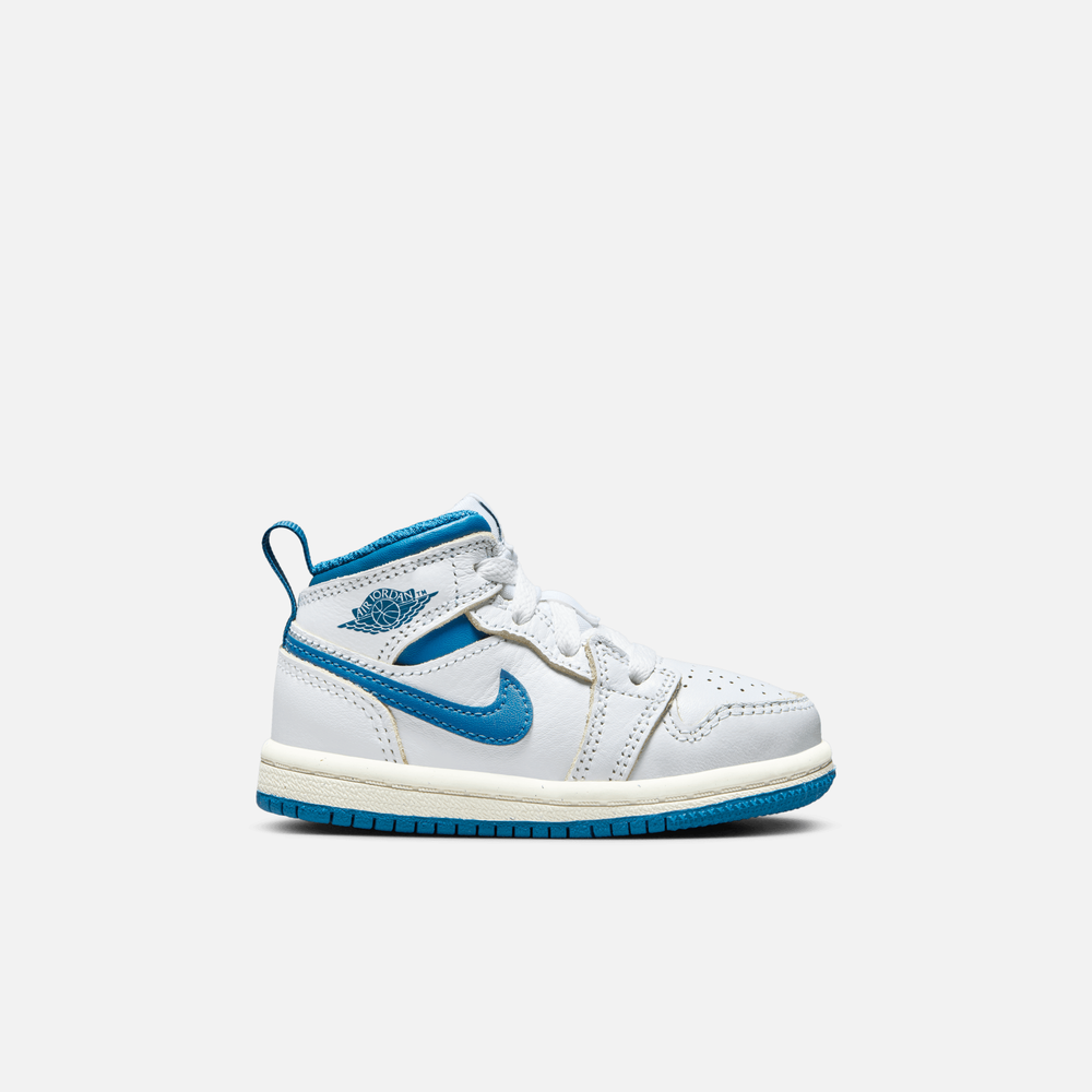 Air Jordan Kids' 1 Mid SE Industrial Blue (TD)