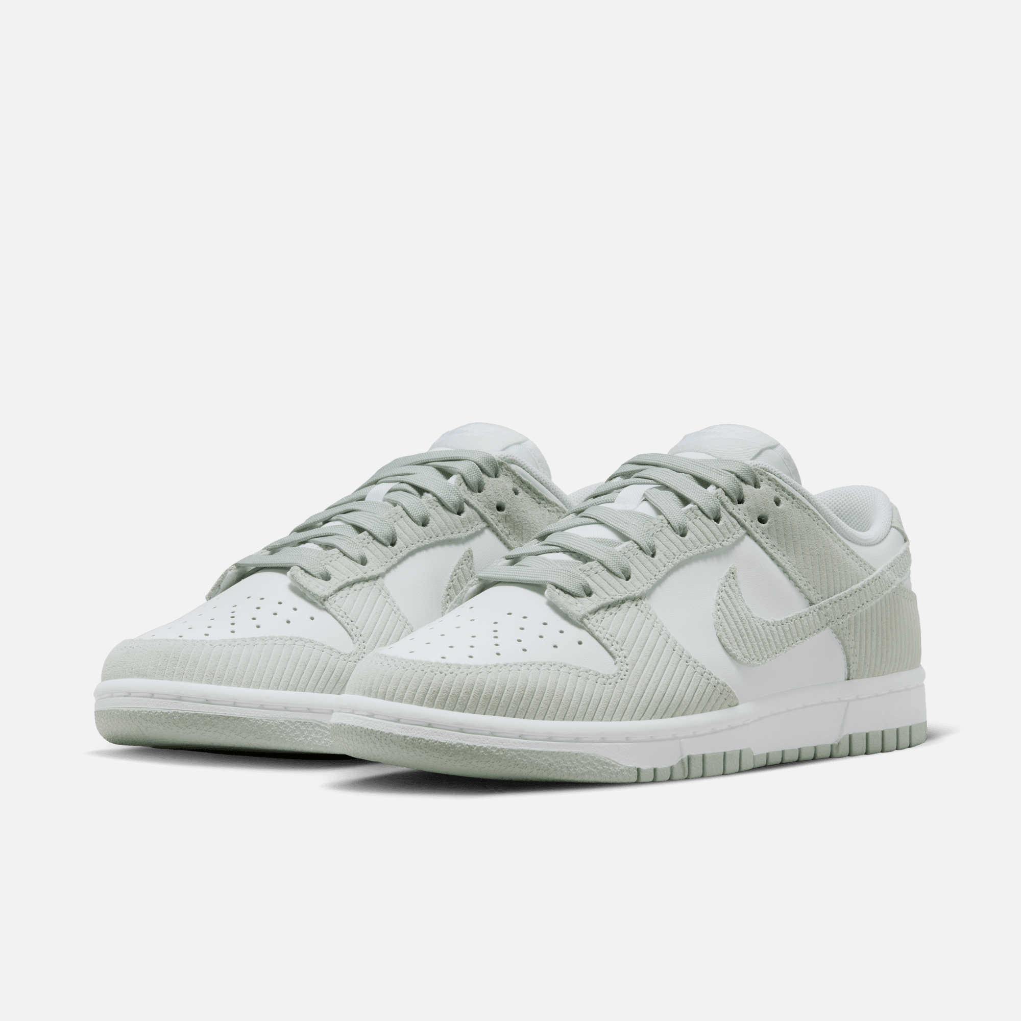 Nike Women's Dunk Low Light Silver Corduroy
