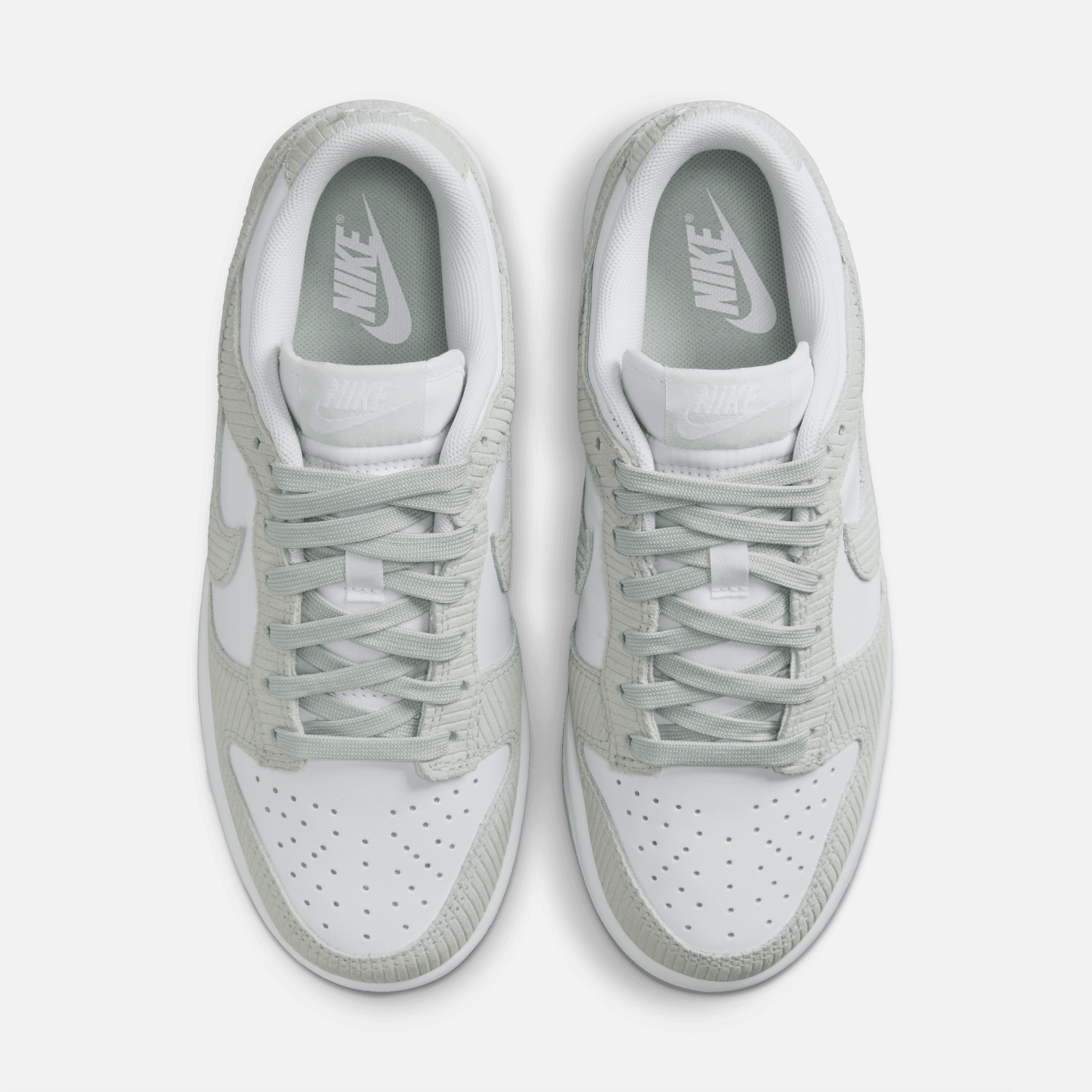 Nike Women's Dunk Low Light Silver Corduroy
