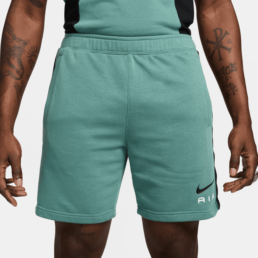 Nike Air Bicoastal Green French Terry Shorts