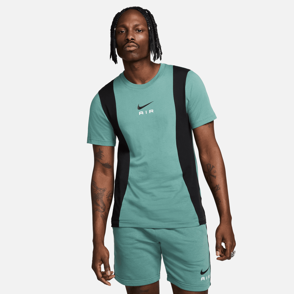 Nike Air Bicoastal Green Short-Sleeve Top