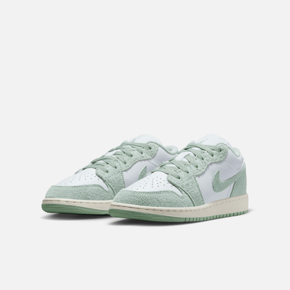 Air Jordan Big Kids' 1 Low SE Seafoam (GS)