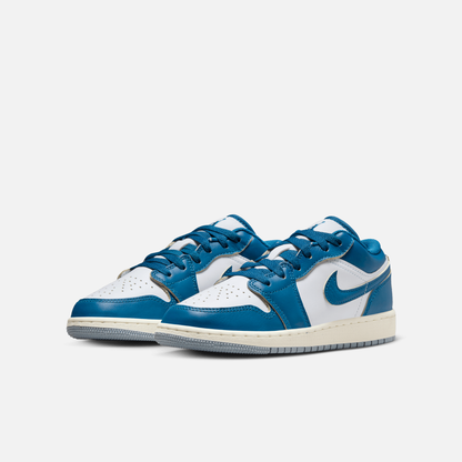 Air Jordan Big Kids' 1 Low SE Industrial Blue (GS)